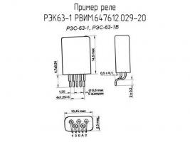 РЭК63-1 РВИМ.647612.029-20 фото 1